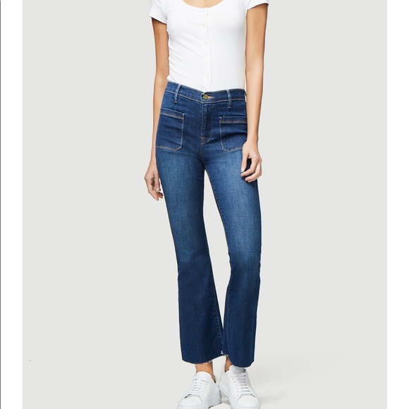 Frame Le Bardot Crop Flare Sale, 50 